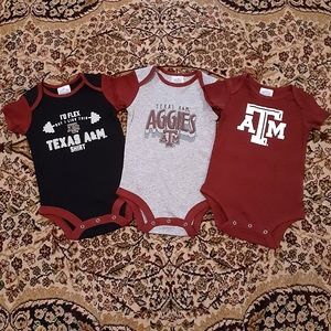 Aggies onesies budle set